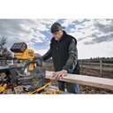 [SA-DCHV086] DEWALT Men's Heated Reversible Fleece Vest Kitted Black