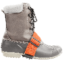 Ice Gripster™ Treads Anti-Slip Mid-Sole Traction Cleats with Tungsten Carbide Studs