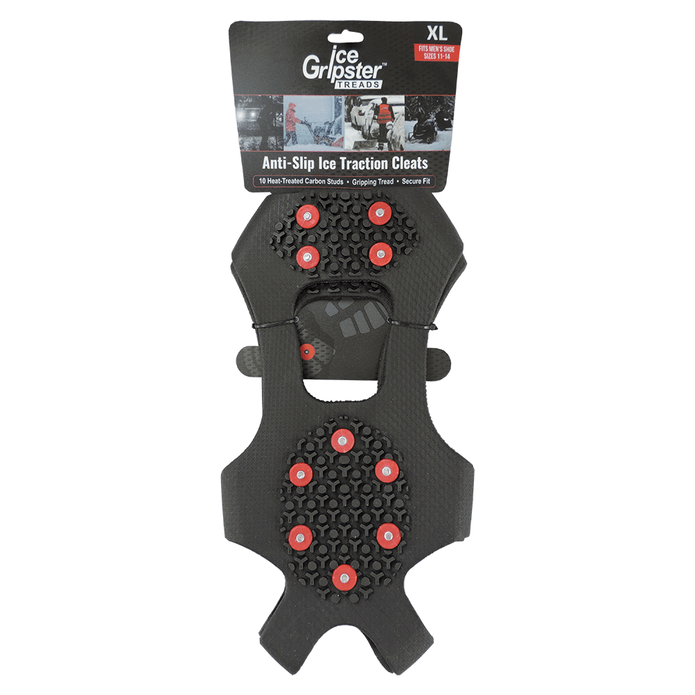 [SA-ITR3600] Ice Gripster™ Treads Anti-Slip Traction Cleats with Carbon Steel Studs