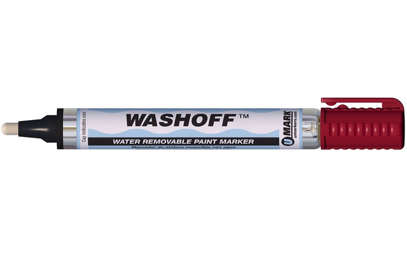 Washoff Paint Marker, Red
