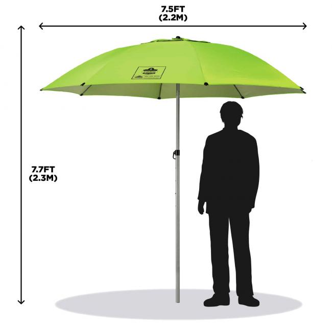 SHAX® 6100 Lightweight Industrial Umbrella