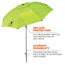 SHAX® 6100 Lightweight Industrial Umbrella