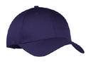 Six-Panel Twill Cap - Purple