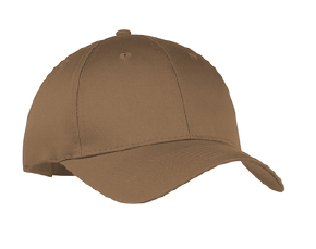 Six-Panel Twill Cap - Woodland Brown