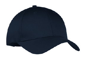 Six-Panel Twill Cap - True Navy