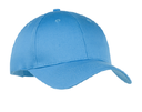 Six-Panel Twill Cap - Carolina Blue