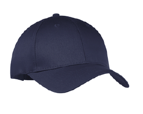 Six-Panel Twill Cap - Navy