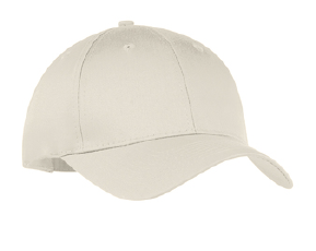 Six-Panel Twill Cap - Oyster