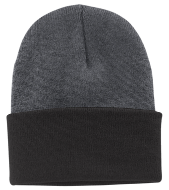 Knit Cap - Athletic Oxford/Black