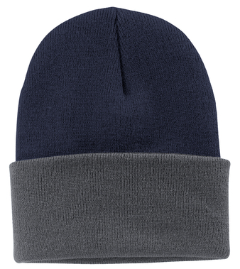 Knit Cap - Navy/Athletic Oxford