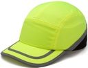 Baseball Style Bump Cap, Hi-Vis Lime