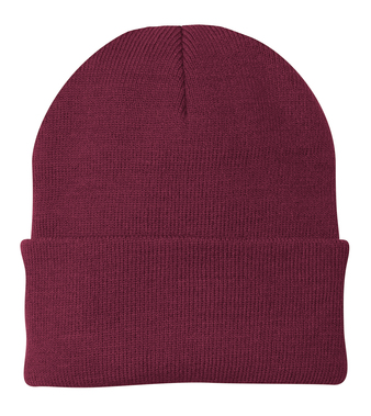 Knit Cap - Maroon