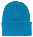 Knit Cap - Neon Blue