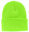 Knit Cap - Neon Green