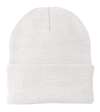 Knit Cap - White