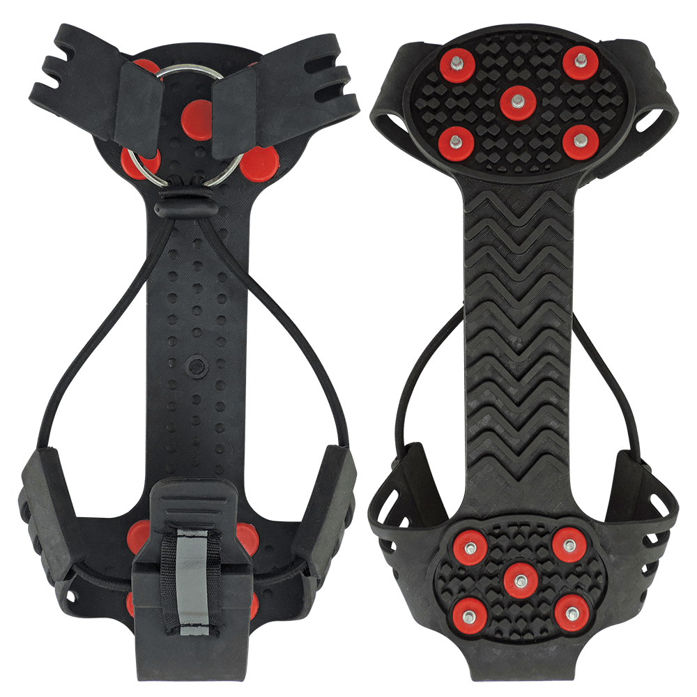 Ice Gripster™ Treads Anti-Slip Traction Cleats with Carbon Steel Studs