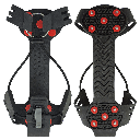 Ice Gripster™ Treads Anti-Slip Traction Cleats with Carbon Steel Studs