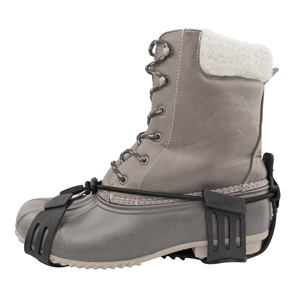 Ice Gripster™ Treads Anti-Slip Traction Cleats with Carbon Steel Studs