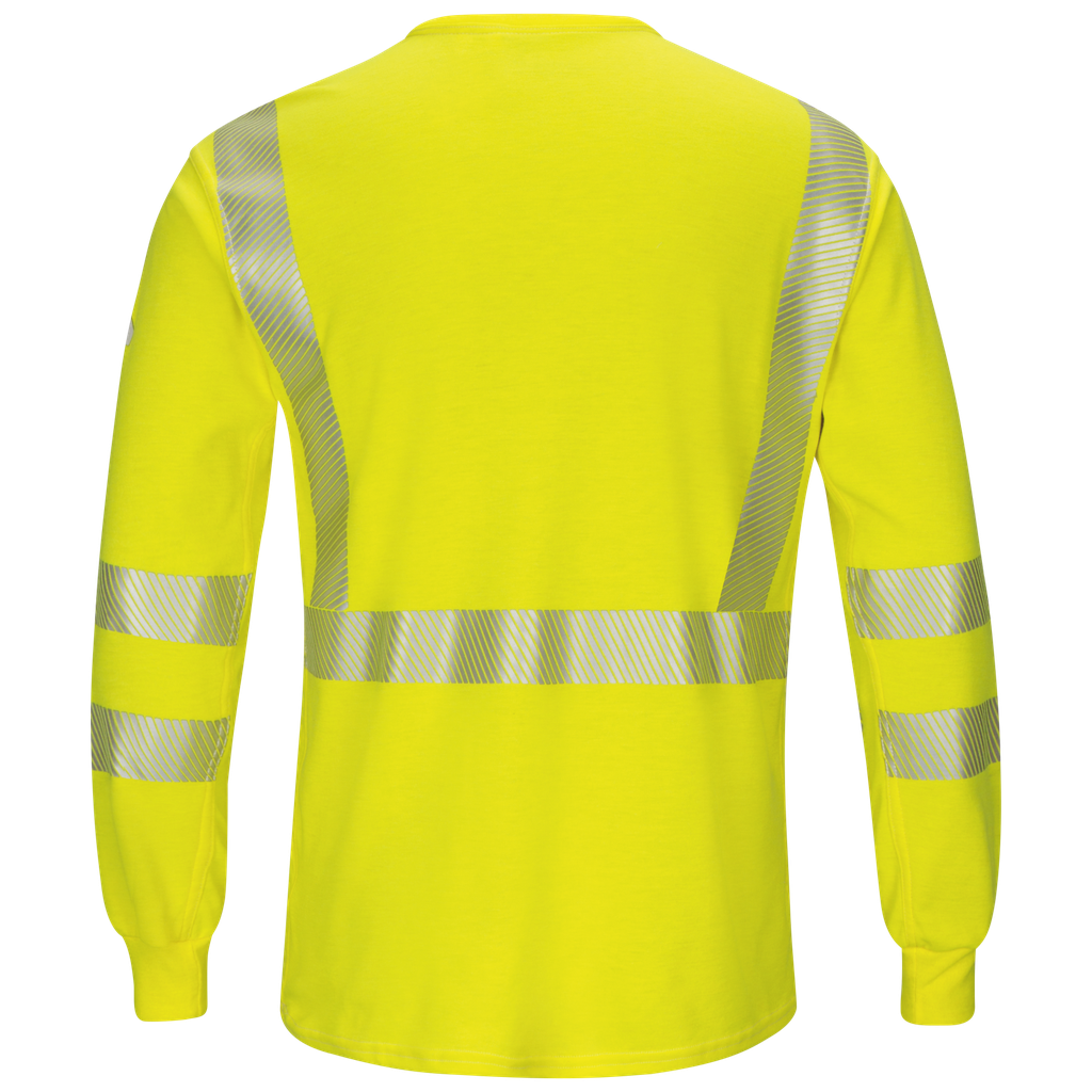 [UF-SMK8] Bulwark iQ Series® Men's Lightweight FR Hi-Vis Shirt