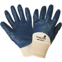 Two Piece Interlocked 3/4 Dipped Gloves, XXL
