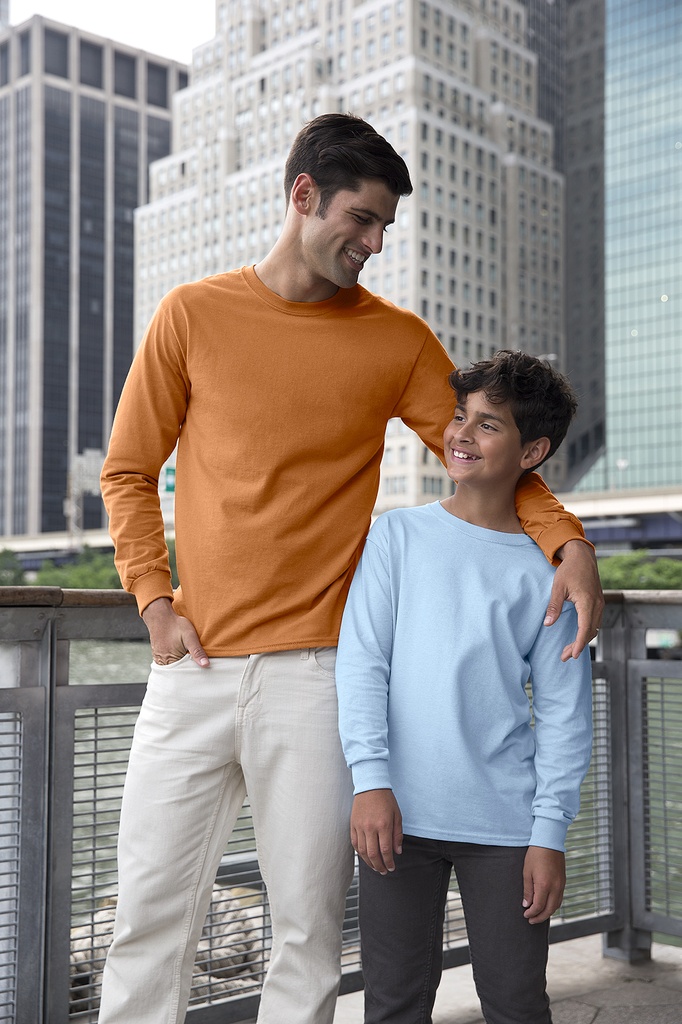 [UF-G2400] Gildan - Ultra Cotton 100% Cotton Long Sleeve T-Shirt
