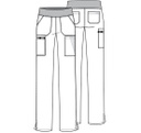 [UF-DK005] Natural Rise Tapered Leg Pull-On Pant