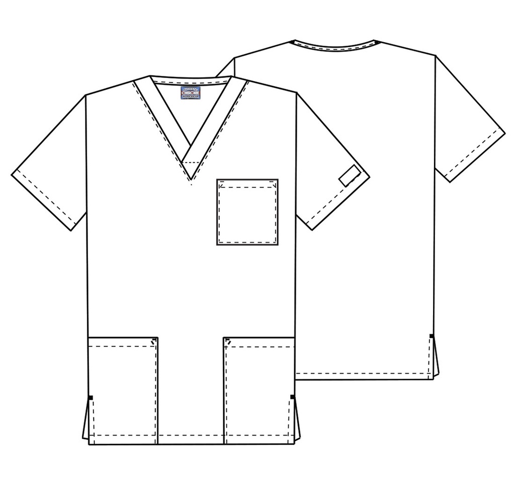 [UF-4876] Unisex V-Neck Top