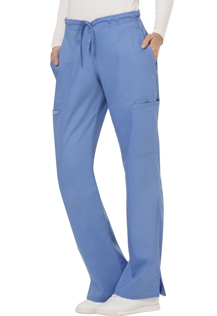[UF-WW120] Mid Rise Moderate Flare Drawstring Pant