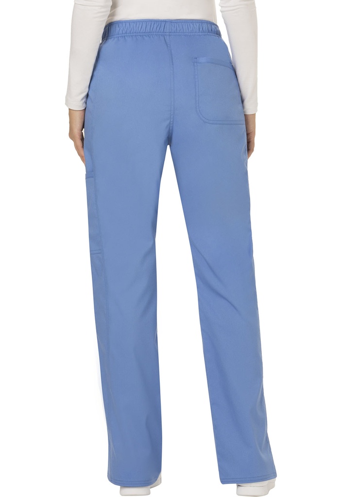 [UF-WW120] Mid Rise Moderate Flare Drawstring Pant