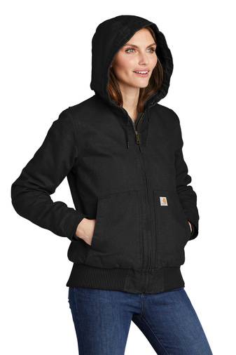 [UF-CT104053] Carhartt® Women’s Washed Duck Active Jac