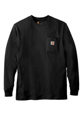 [UF-CTK126] Carhartt® K126 Workwear Pocket Long Sleeve T-Shirt
