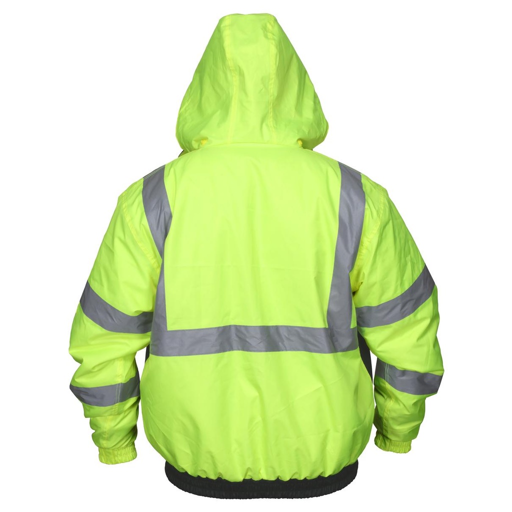 [SA-VBBQCL3L] Luminator Two Tone Bomber Jacket