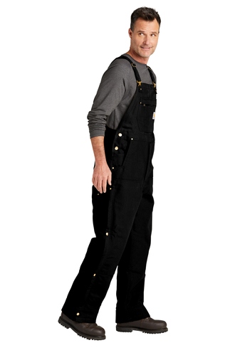 [UF-CT104393] Carhartt Firm Duck Insulated Bib Overalls
