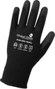 [A-6550-03] 13 Gauge Black PU Coated Cut Resistant A4