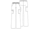 [UF-86106] Natural Rise Tapered Leg Pull-On Pant
