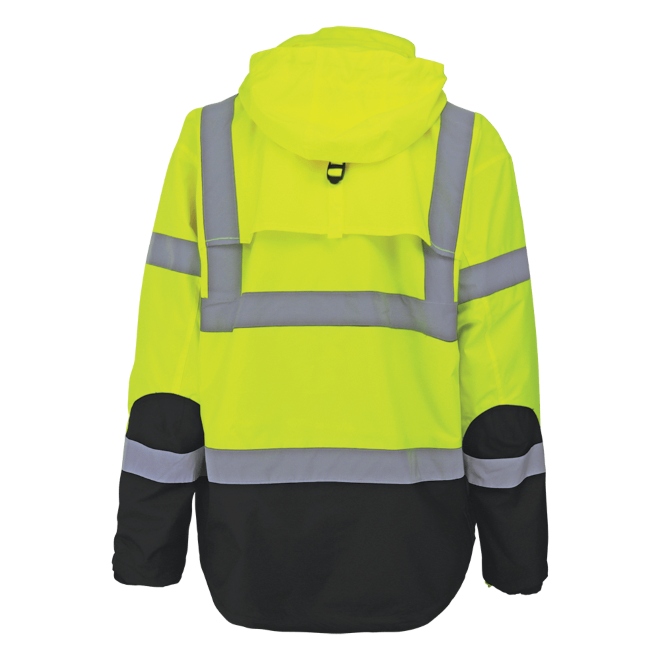 [SA-GLO-P3] FrogWear® High-Visibility Yellow/Green Three-in-One Hybrid Parka