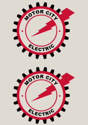 PRINTING-MOTOR CITY ELECTRIC-F/B