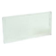 Plastic Magnifier Plate, 2 in x 4-1/4 in, 2 Diopter, Polycarbonate, Clear