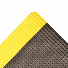 3' x 5', Black-Yellow, Ergo Trax® Anti Fatigue Mat