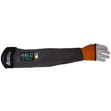 HALO™ Cut Resistant Sleeve, 22" Nano-Cor™ Technology, ANSI A6, with Thumb Slot