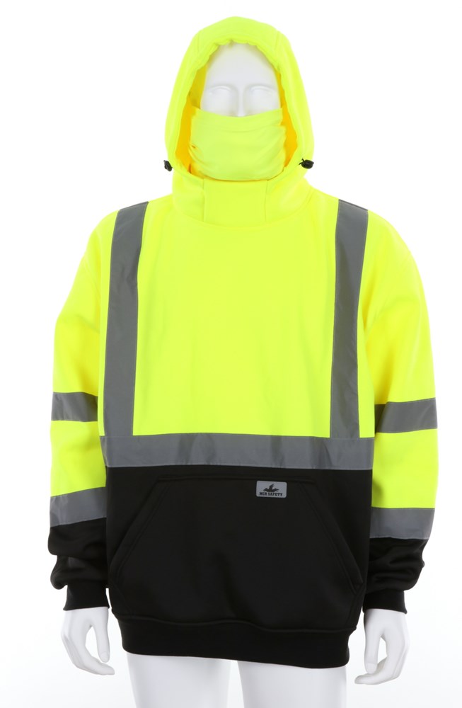 [SA-SSCL3LP] Luminator® Series Hi-Visibility Hooded Sweatshirt