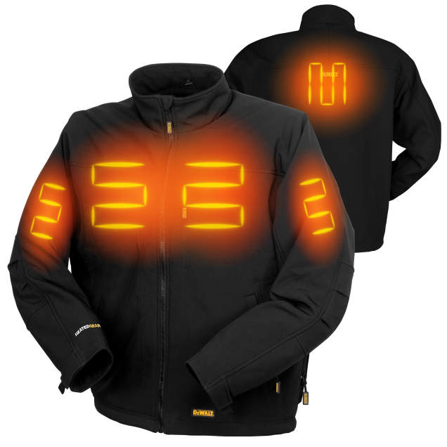 [SA-DCHJ060ABB] DEWALT® Men's Heated Soft Shell Jacket