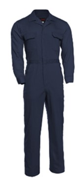 FR 88/12 Coverall, Navy Blue w/Reflective Stripes