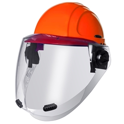 Salisbury Weight Balancing 12 Cal PrismShield Plus & Headgear Includes Front Brim Hard Hat Clear Chin Cup