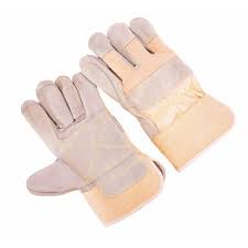 [A-1490] Side Split Double Palm Glove