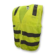 Standard Type R Class 2 Mesh Safety Vest w/Zipper