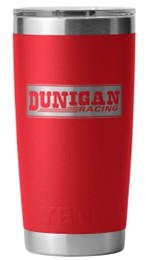 20 Oz. Yeti Tumbler, Laser Engraved, Red