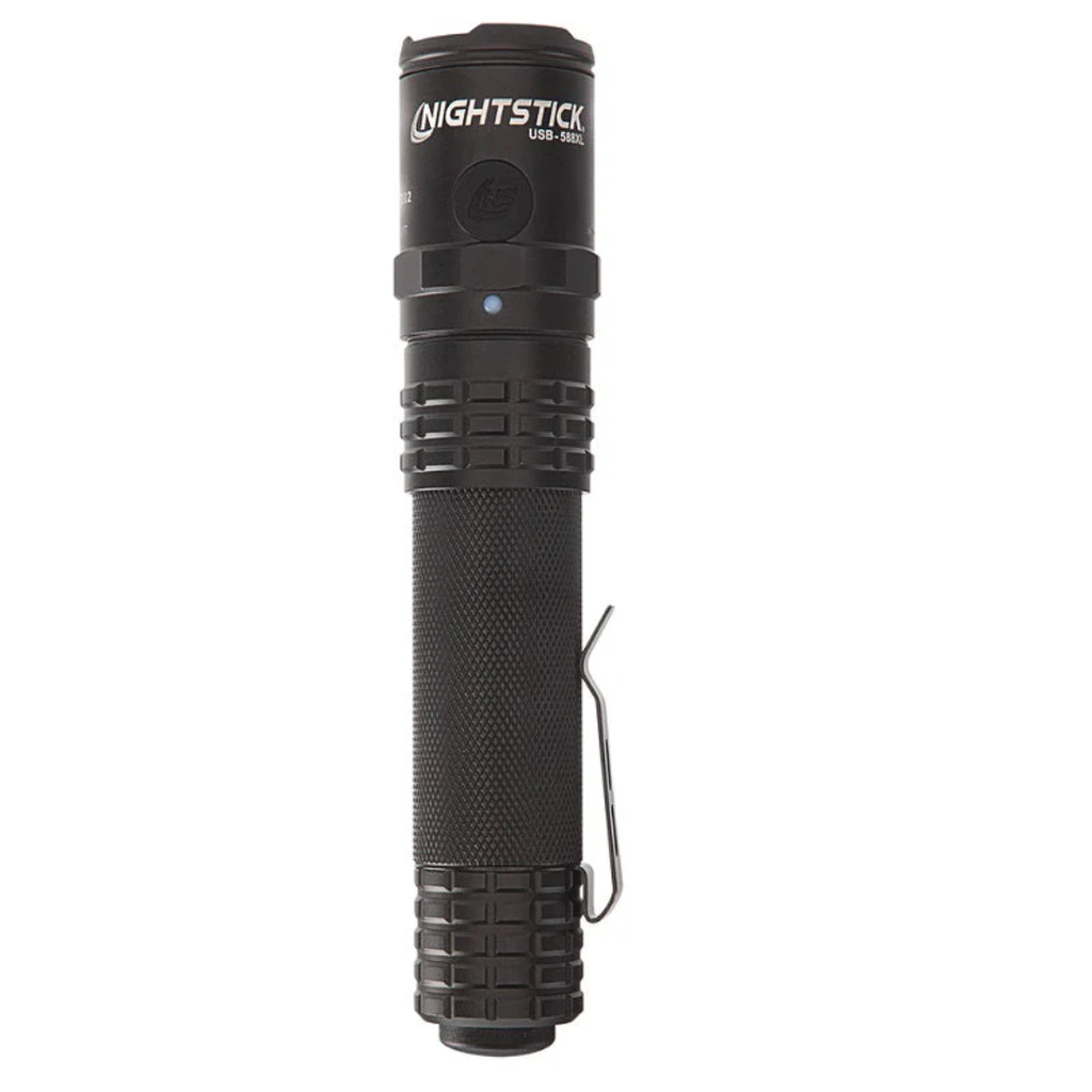 Nightstick Dual-Light Rechargeable Tactical Flashlight Handheld