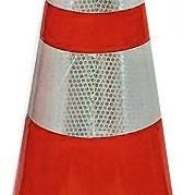 Cone Collar, Hi-Intensity Reflective White, 4"