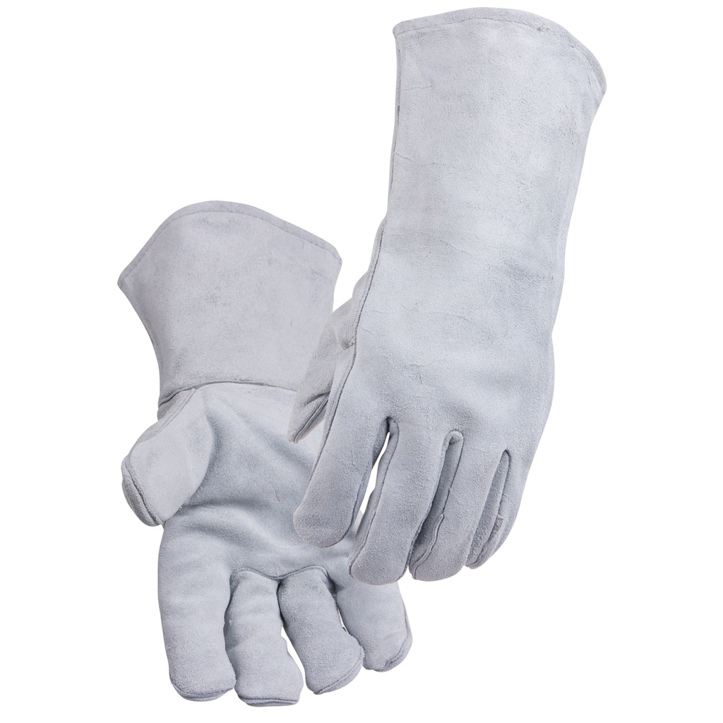 [A-111S] Gray Split Cowhide Stick Glove